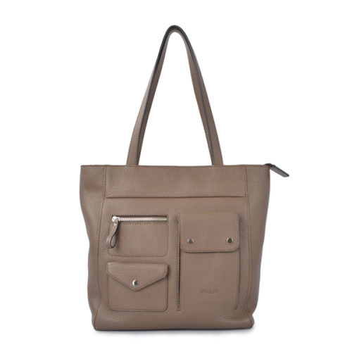 60% Off Zipper Leather Tote Pocket Shoulder Bags