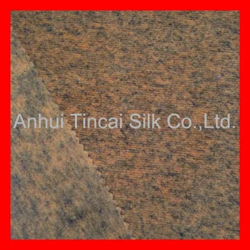 Polyester Brushed Cationic Heather Fleece Fabric