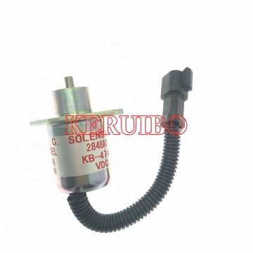 Diesel Shutdown Engine Fuel Shutoff Solenoid Valve for Excavators