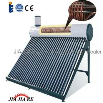 Compact Copper Coil Solar Water Heater with SRCC
