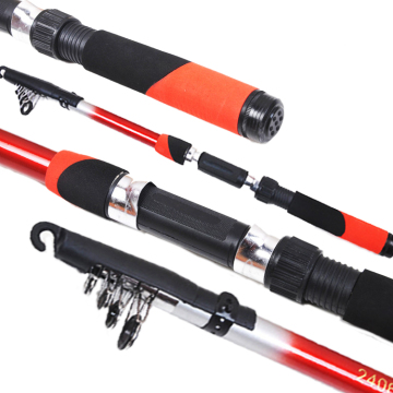 Ultra -leichte Glasfaserguss- und Spinnstangen zum Jigging - 7 Fuß bis 15 Fuß