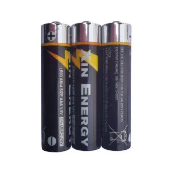 Super Market Shelves LR03 AAA 1.5V Alkaline Battery for Digital Applications