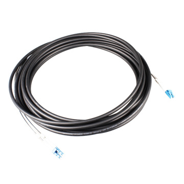 20M LC to LC FTTH Fiber Optic Drop Cable - SM 9/125 Duplex Outdoor Patch Cord