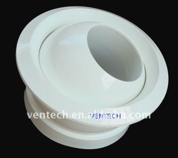 HVAC jet diffuser