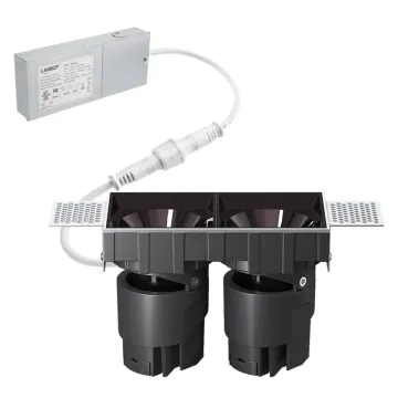 Modern Rectangle Aluminum Ceiling Lights: LED Downlights and Recessed Spotlights