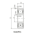 Derin oluk bilyalı rulmanlar-SS625