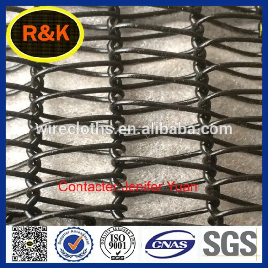 Teflon coated food grade stainless steel mesh belt
