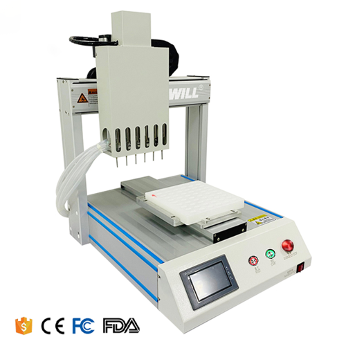 Machina de llenado de vape desechable de 6 cabezas