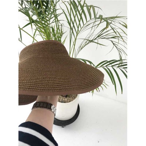 Visors Topless Sunhats for Women with Bowknot Supplier