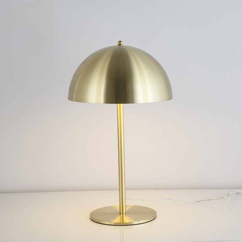 Bedside Metal Table With LightofTall Side Lamps