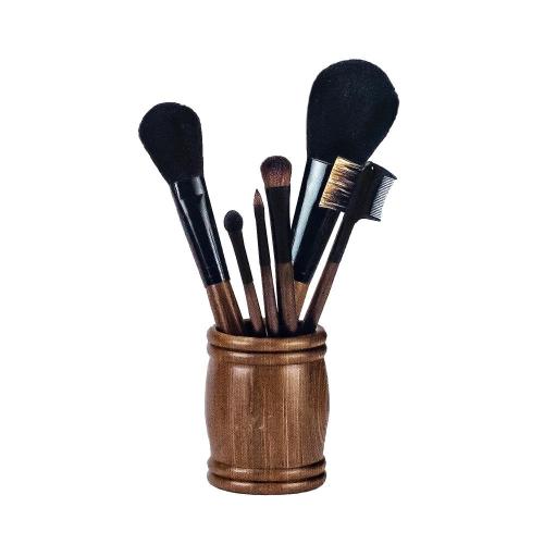 Ensemble de pinceaux de maquillage synthétique de 7 PCS GOAT