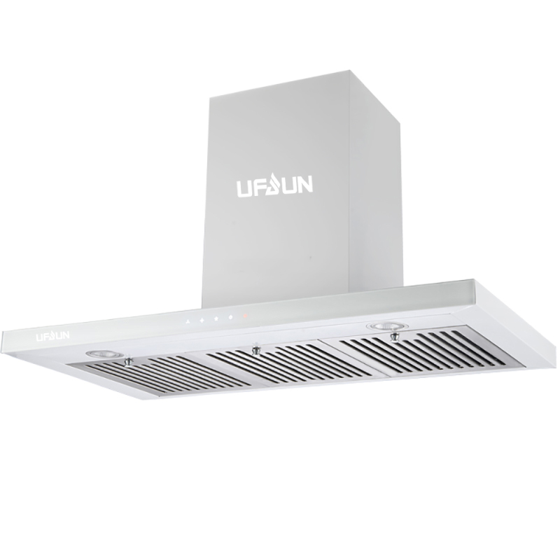 90cm Household T-shape Range Hood Kitchen Exhaust Cooker Hood Kitchen Appliances Smoke Extractor Hood