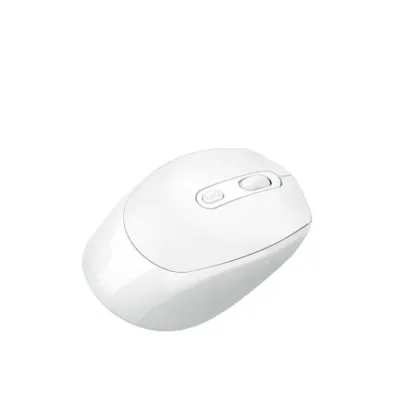 Ergonomic Transparent Bluetooth Rechargeable Gaming Mouse for Girls - Redmi Lenovo Logitech Compatible