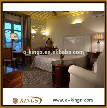 Neo classical wooden furniture set for bedroom