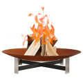 Charcoal Corten Steel Wood Fire Pits