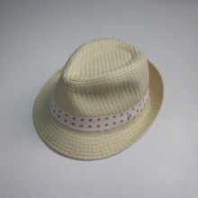 Chapéu de palha de papel personalizadas meninas