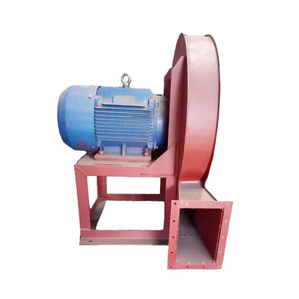Electric power energy conservation boiler fan