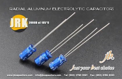 jb Capacitors Company Offer Miniature THT Aluminum Electrolytic Capacitor