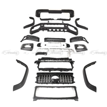 AMG G63 Style PP Material Body Kit Front Bumper for Mercedes-Benz W464 G500 G550 2018-2020