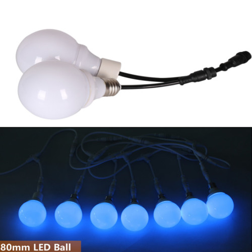 60 mm DMX Pixel Bulbo Festoon Świąteczne światła