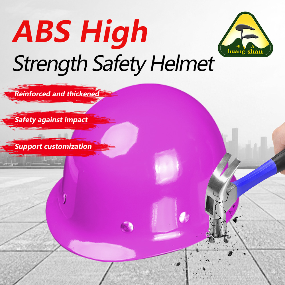 Material de fibra de vidro capacete de segurança roxo