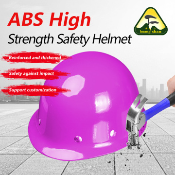 Material de fibra de vidro capacete de segurança roxo