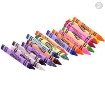 Triangle crayons with EN71 test
