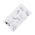 JETTING Hot 1 PC Henna Tattoo Stencil Beauty Women Body Leg Hand Feet Art Airbrush Drawing Paint Design Tattoo Sticker Template