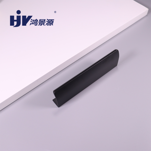 Edge drawer pulls Modern Black Hardware Pulls