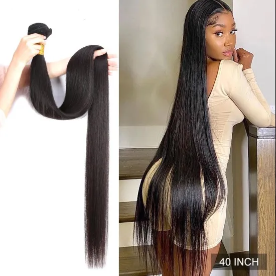 Unprocessed Mink Brazilian Human Hair From Single Virgin Donor Cuticle Aligned Strong Healthy Hair Bundles Double Weft Extension