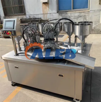 Wholesale 6-NOZZLE SET: Gouache Color Paint Pot Filling & Sealing Machine