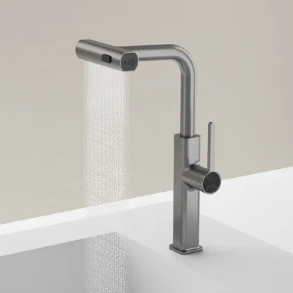Feiyu Spray Head Faucet: 3-in-1 Commercial and Household Kitchen Tap