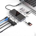 12 Port USB C Hub voor Mac Book