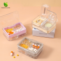 Travel-Friendly Medicine Dispensing Solution with Lid