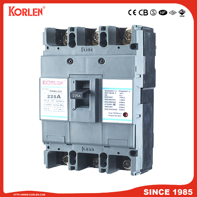 Moulded Case Circuit Breaker MCCB KNM6 CB 225A