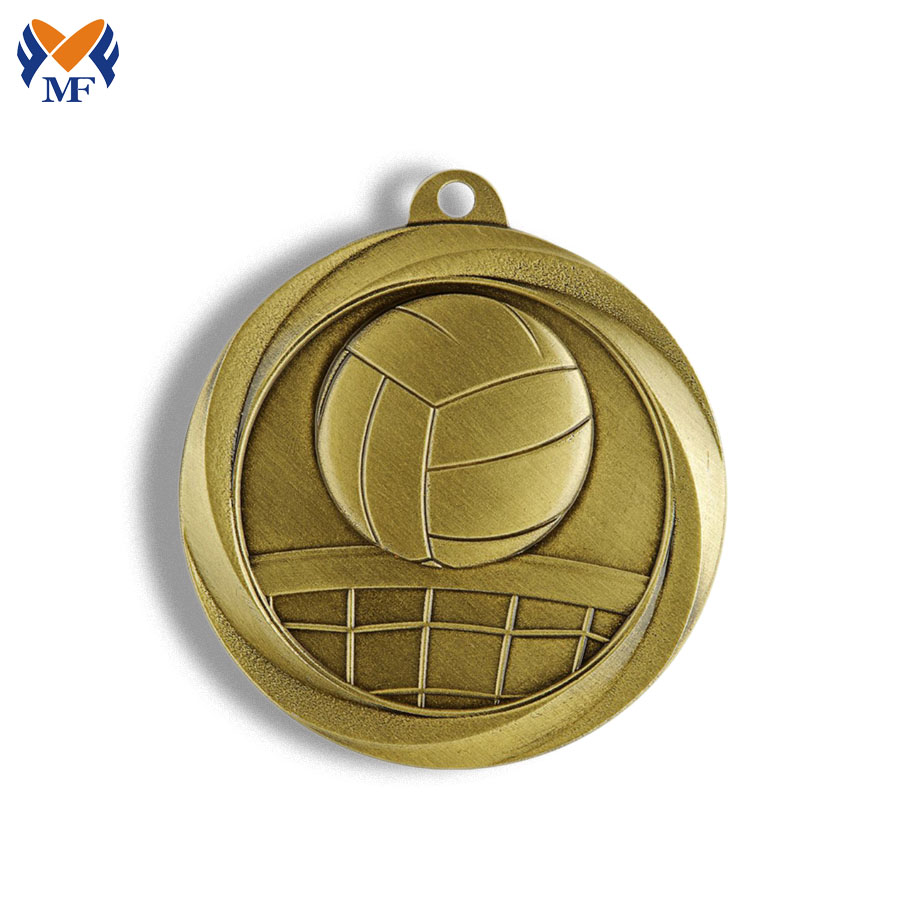 Volleyball Sports Medals