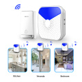 Seguridad del hogar Smart Wireless Toilebell con luz LED