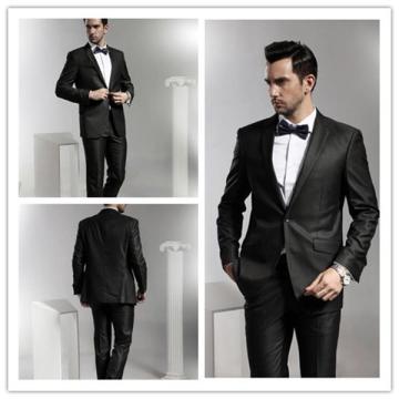 custom men's black party wear designer suits&mens tuxedo suits