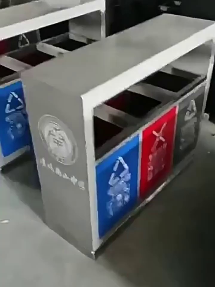 Stainless Steel Waste Bin for Parks and Communities