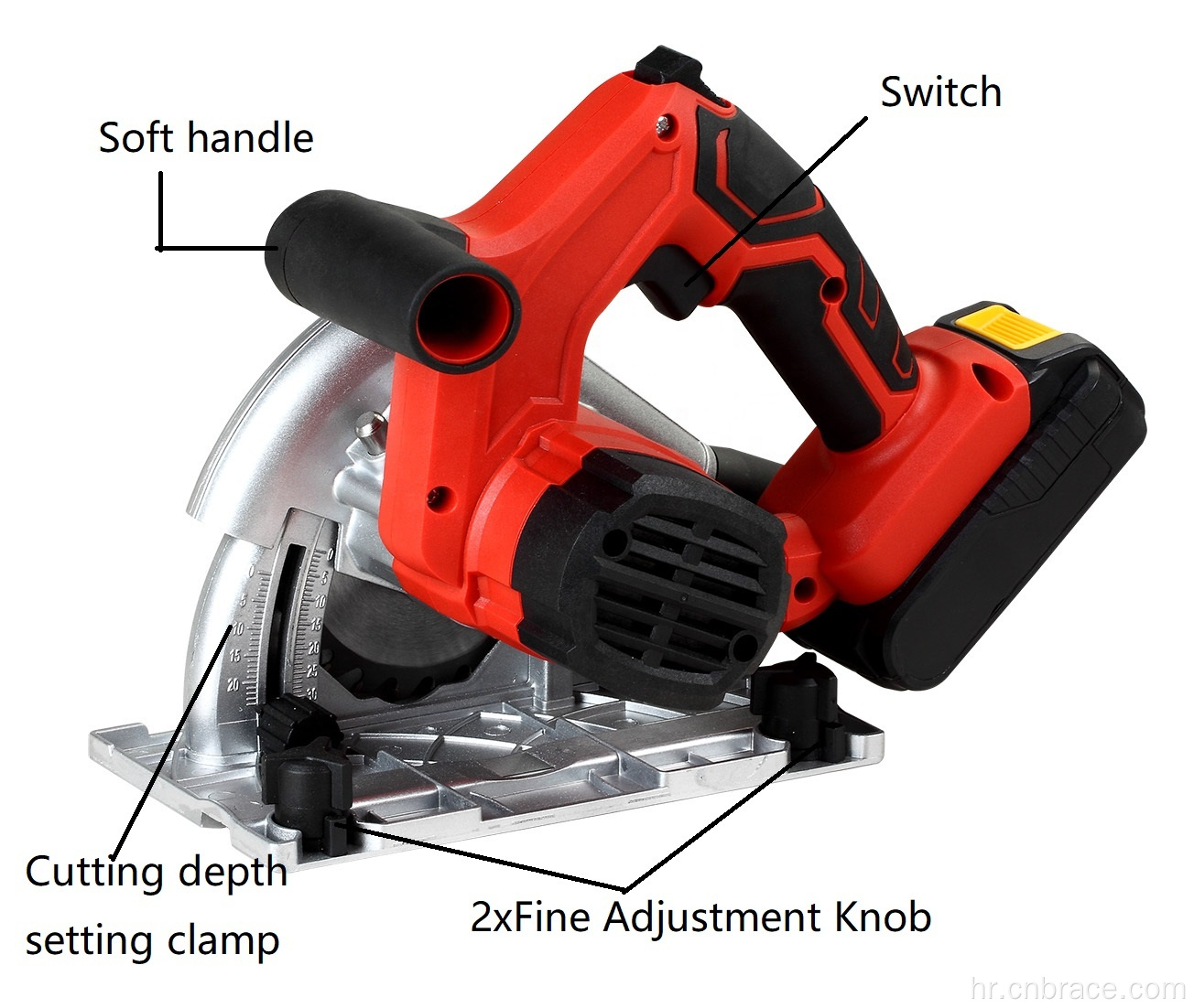 110 mm 20v 4Ah Mini bežična ploča