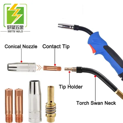 Mig Welding Torch Contact Tip 1.0mm for Binzel Abicor Type