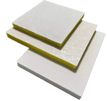 PVC Film Acoustic Fiberglass Ceiling Tiles for Hospitals