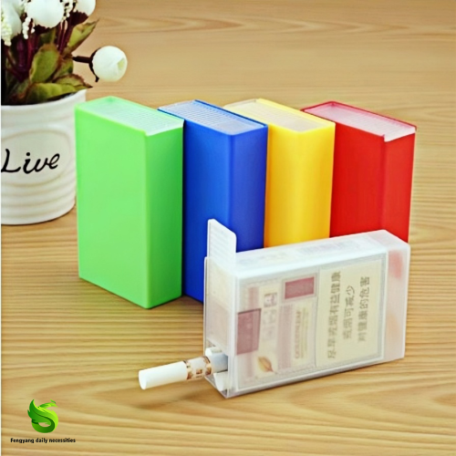 Portable Moisture-Proof Transparent Cigarette Case