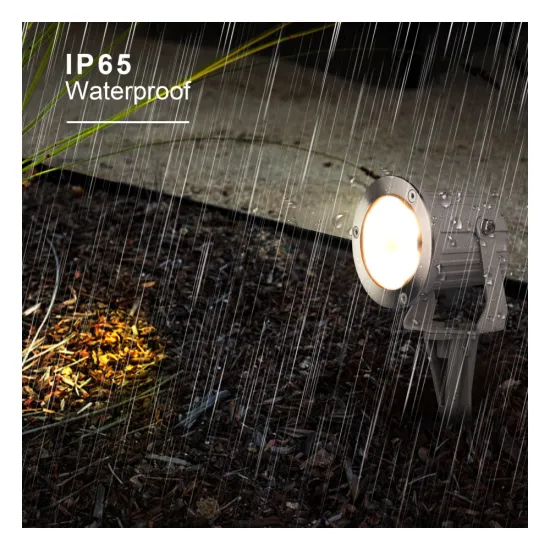 IP65 Waterproof RGB Outdoor Pathway Spotlight - 3W/6W/9W LED Lawn Lamp