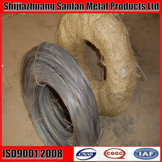 black wire black binding iron wire