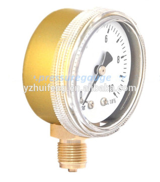 Special Painted Case Screw-in Window Type Dry Pressure Gauge