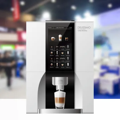 Fresh Milk MDB Payment Self Service Commercial Coffee Machines