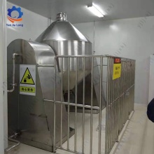 pengering vakum rotary berbentuk kerucut ganda yang digunakan dalam bahan makanan