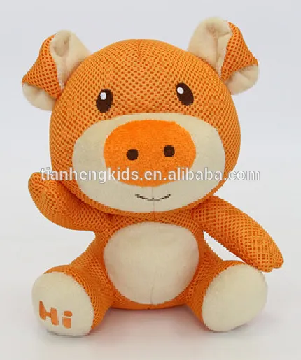 Disney and Nestle authorized manufacturer 8 inch hello baby, simple and honest pig for infant and child