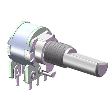 12mm Size Metal Shaft Rotary Potentiometer for Home Appliances, Car Audio, Professional Audio UseNew